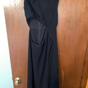 Black BCBG evening gown